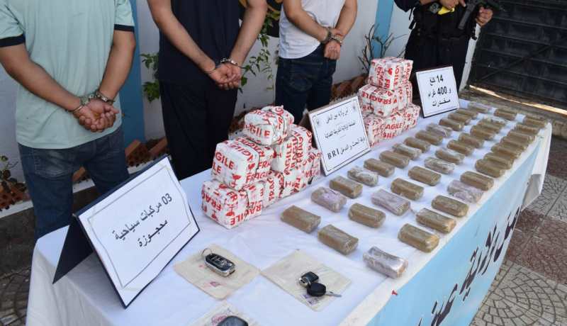 عين الدفلى.. توقيف 3 أشخاص وحجز 14 كلغ كيف