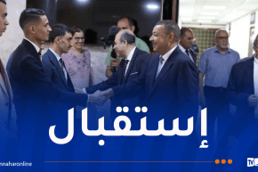 سعيود يستقبل طلبة المدرسة الوطنية للإدارة بقصر الحكومة