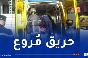 إندلاع حريق داخل مرقد بالحميز وإصابة 7 أشخاص