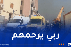 حريق مخزن ورقلة.. وفاة 3 أشخاص وإجلاء 45 آخرين كانوا عالقين في الطابق العلوي
