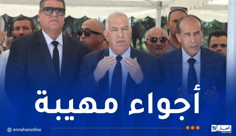 جثمان المجاهد فضيل بن سالم يوارى الثرى بمقبرة العالية
