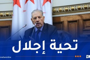 قوجيل يُحيي الجيش في يومه الوطني