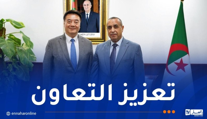 وزير الطاقة يستقبل وفدًا من مجمع باوو الصيني للصلب