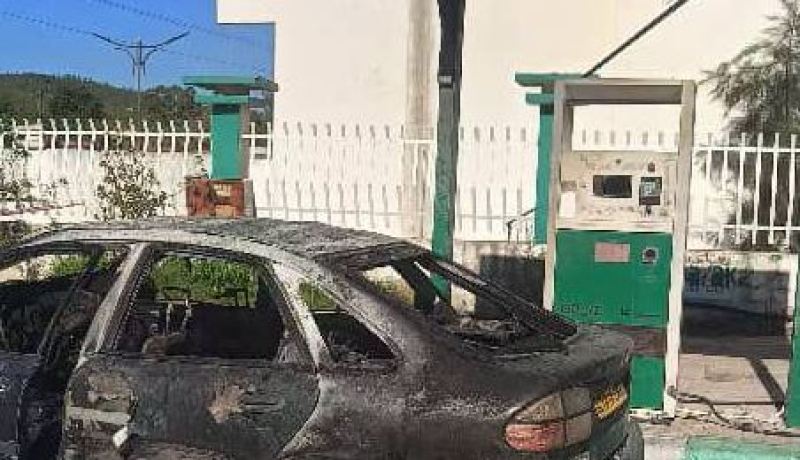 عنابة.. إصابة 3 أشخاص في حريق سيارة داخل محطة وقود