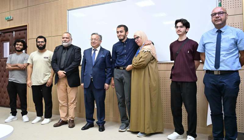 بداري يكرّم المتفوقين في المسابقة الدولية للرياضيات ببلغاريا