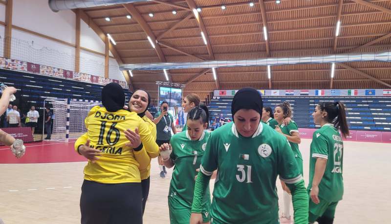 منتخب كرة اليد للسيدات يحقق فوزًا كبيرًا على مقدونيا