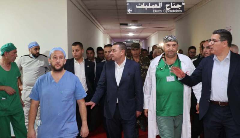 حرائق جيجل.. وزير الصحة يزور الضحايا ويؤكد أن الدولة لن تدّخر أي جهد للتكفل بالمتضررين