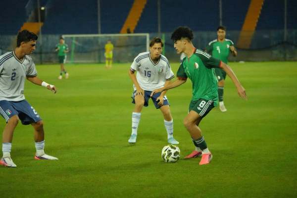 منتخب أقل من 21 سنة يفوز على إيطاليا بثلاثية في ألعاب تارانتو