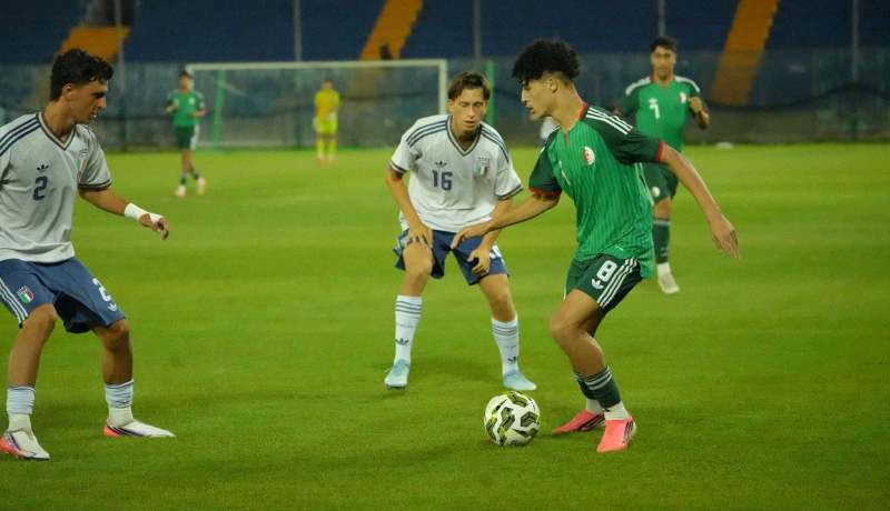 منتخب أقل من 21 سنة يفوز على إيطاليا بثلاثية في ألعاب تارانتو