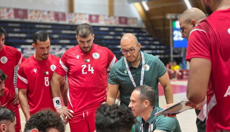المنتخب الوطني لكرة اليد يتعادل مع اليونان في ألعاب تارانتو