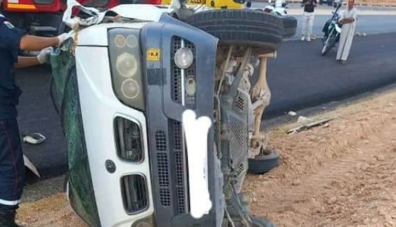 الأغواط.. وفاة شيخ في اصطدام بين شاحنتين