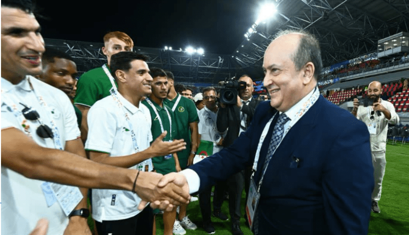 سيفي غريب: “ننتظركم في الجزائر بميداليات الألعاب المتوسطية”