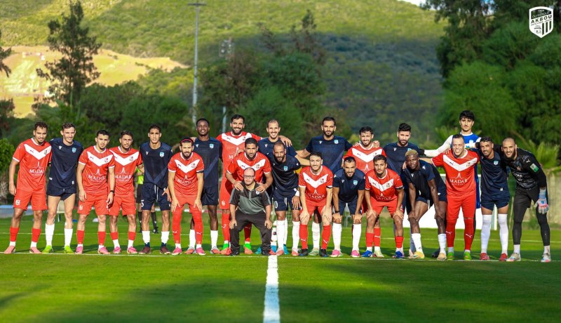 شباب بلوزداد يتعادل في وديته أمام أولمبيك أقبو