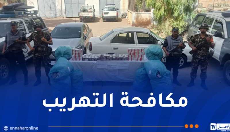 توقيف شخصين وحجز أزيد من 311 ألف قرص مهلوس بالنعامة