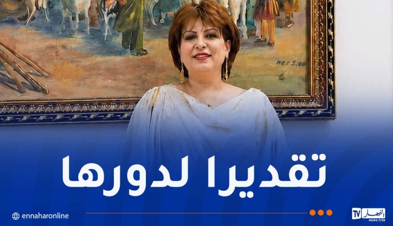 اختيار وزيرة الثقافة شخصية العام التراثية في جوائز الإعلام التراثي العربي