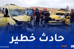 حادث تيسمسيلت.. ارتفاع حصيلة الضحايا إلى وفاة امرأة وإصابة 14 آخرين