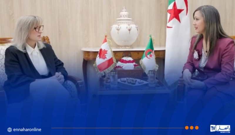 بوفدش تستقبل سفيرة كندا لدى الجزائر