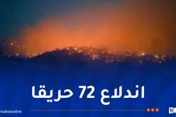إخماد 64 حريقا وجهود الحماية المدنية متواصلة