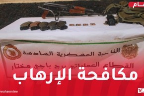 الارهابي المدعو “مصطفى” يسلم نفسه للسلطات العسكرية ببرج باجي مختار