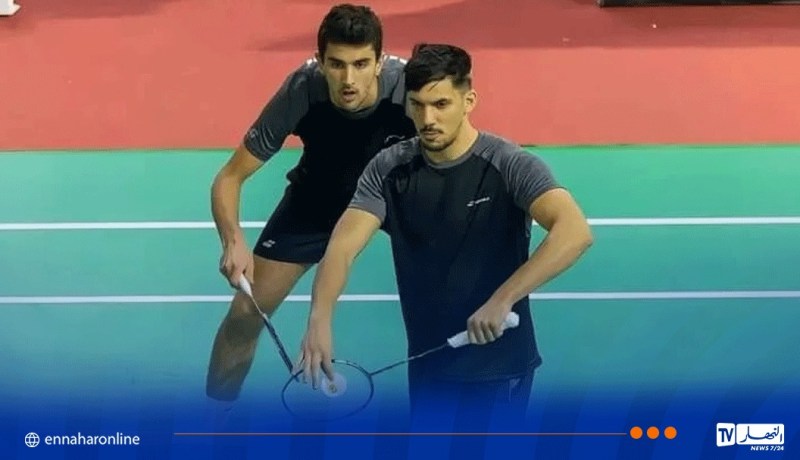 الألعاب المتوسطية.. معمري وصبري يبلغان نهائي “البادمنتون”