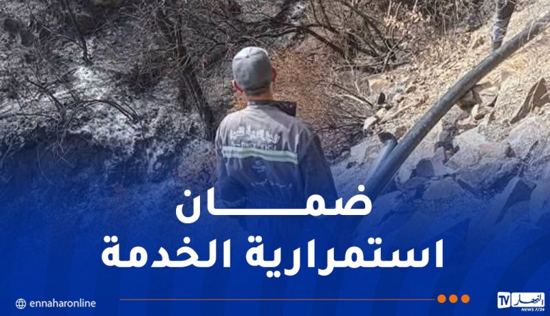 بجاية.. الجزائرية للمياه تواصل تدخلاتها لإعادة تأهيل الشبكات والمنشآت
