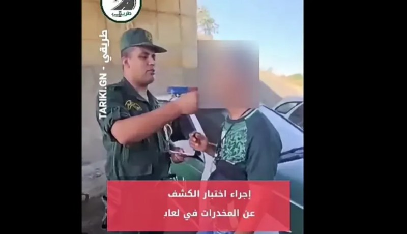 شاهد: توقيف سائق حافلة يُشتبه في تعاطيه الإكستازي