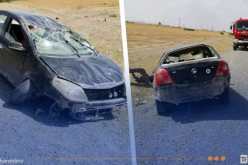 تبسة.. إصابة 4 أشخاص في حادث انحراف وانقلاب سيارة بمرسط