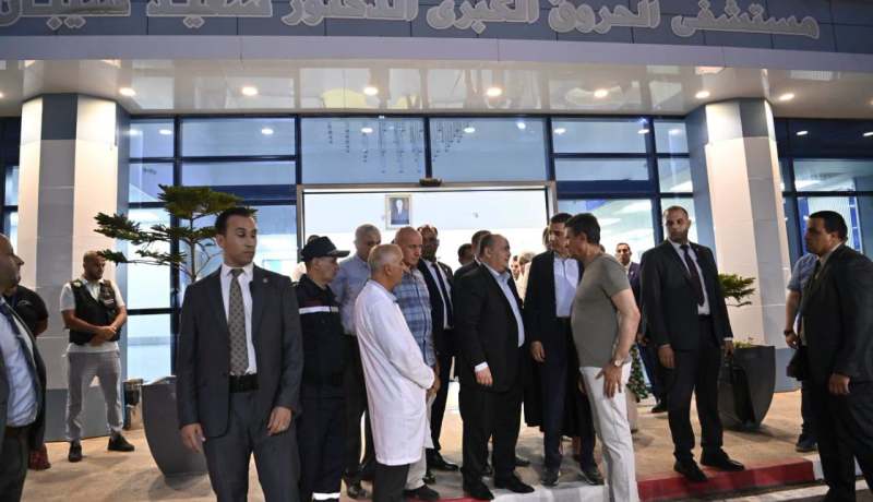 من جيجل إلى مستشفى زرالدة للحروق.. الوزير الأول يتابع حالة المصابين