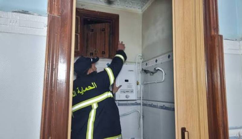 تسمم عائلة بالغاز في سعيدة