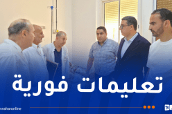 ​وزير الصحة يزور جرحى حادثي بومرداس وتيميمون بمستشفى مصطفى باشا