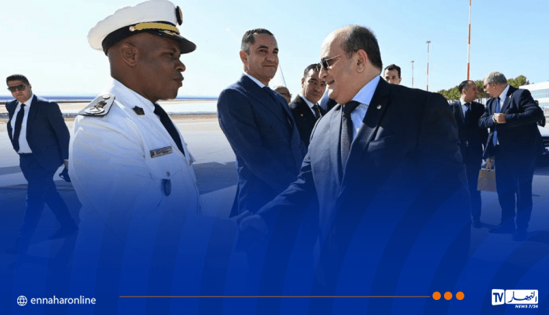 الوزير الأول يغادر إيطاليا عائدًا إلى أرض الوطن