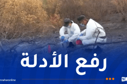 وحدات الدرك تباشر التحقيقات ورفع الأدلة من البؤر التي إندلعت منها الحرائق