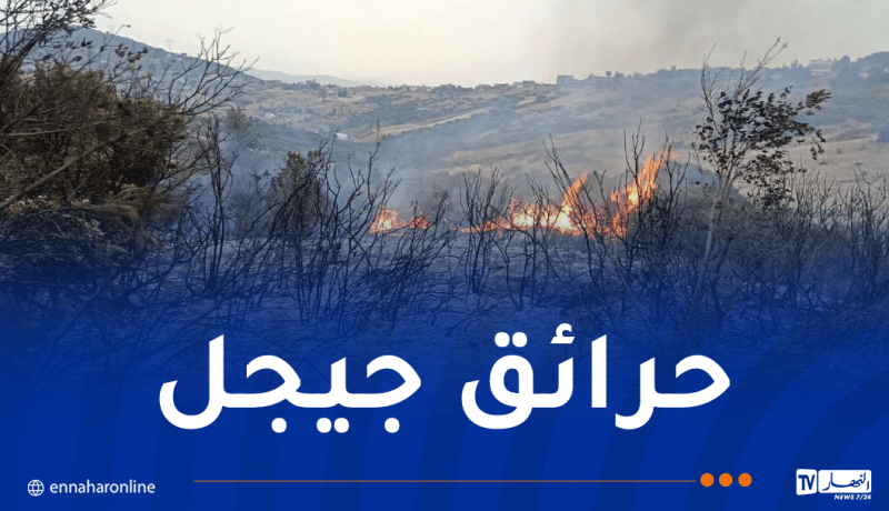 جيجل.. استمرار مكافحة 5 حرائق بهذه البلديات