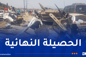 وفاة شخصين وإصابة 28 آخرين في حادث تيبازة