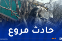إصابة 3 أشخاص إثر إنحراف شاحنة وسقوطها في منحدر بجيجل