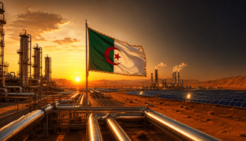 إنتاج الجزائر من الغاز الطبيعي يرتفع إلى أعلى مستوى منذ ثلاث سنوات