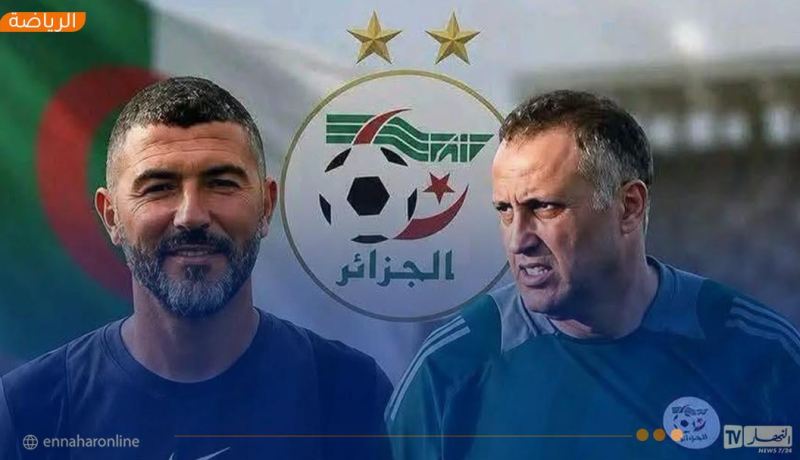 حمداني وعنتر يحيى في مدرجات ملعب “لابوانت” لمتابعة لقاء المولودية والرويسات