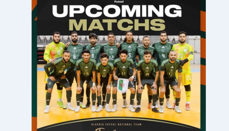 المنتخب الوطني لـ “الفوتصال” يواجه نظيره المصري في مواجهتين وديتين