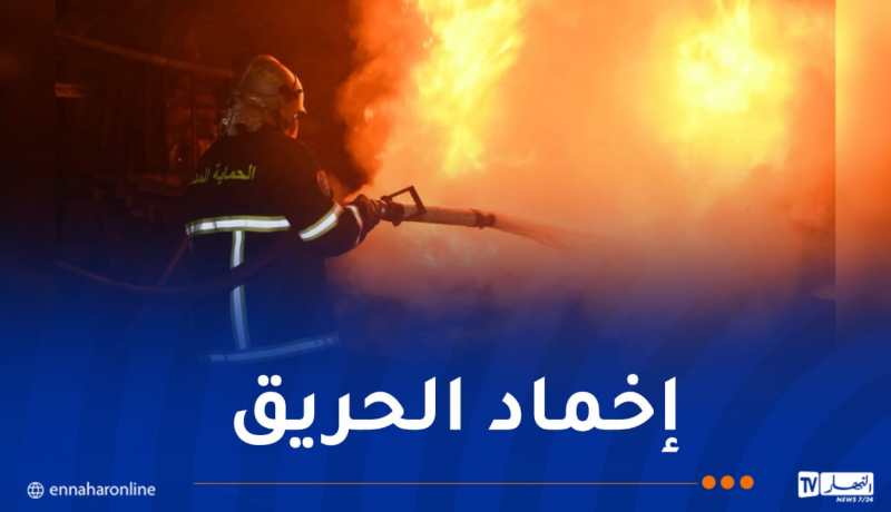 إصابة خمسيني في حريق مصنع بالبليدة