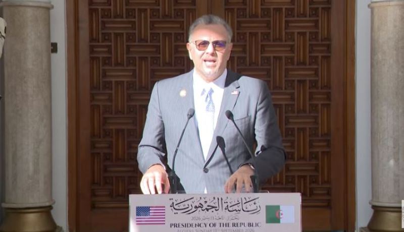 المستشار الرفيع للرئيس الأمريكي: الجزائر شريك مهم في تعزيز الأمن الإقليمي وتوسيع الفرص الاقتصادية