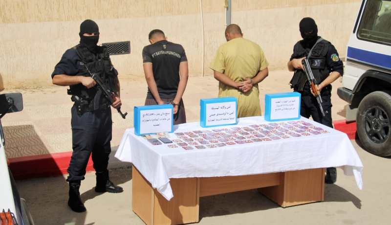 المسيلة.. توقيف شخصين وحجز 1100 قرص مهلوس بسيدي عيسى