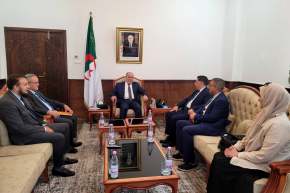 وزير الشؤون الدينية يستقبل وفدًا عن مركز الأمير عبد القادر للبحوث بإيطاليا