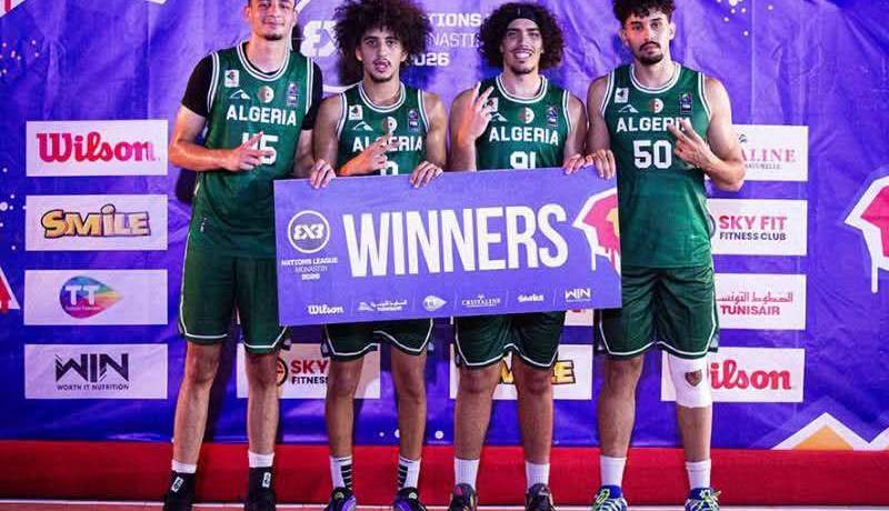 الألعاب المتوسطية.. المنتخب الوطني يتوج ببرونزية كرة السلة 3×3