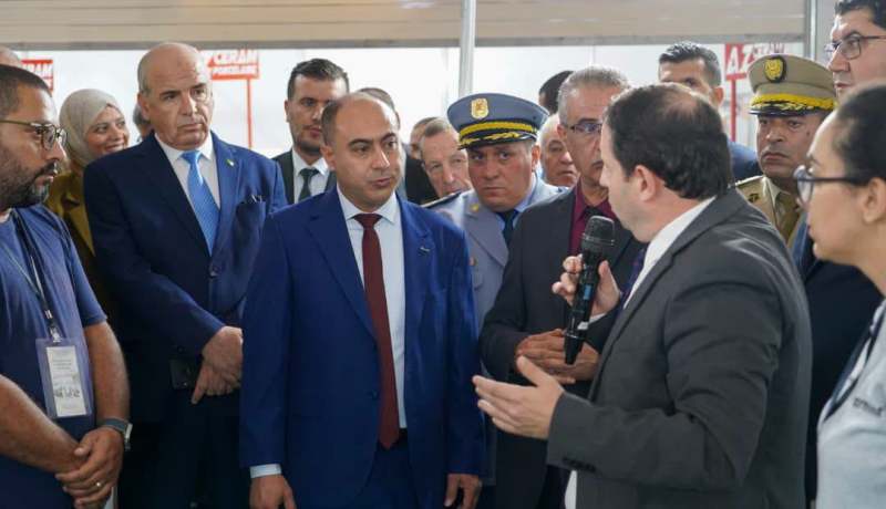 افتتاح الطبعة الأولى لمعرض منتجات البناء والسيراميك