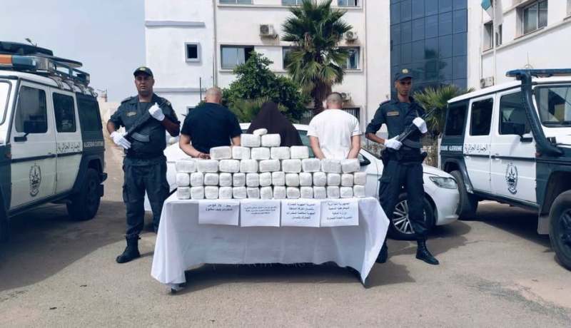 تلمسان.. توقيف 3 أشخاص وحجز 75 كغ كيف