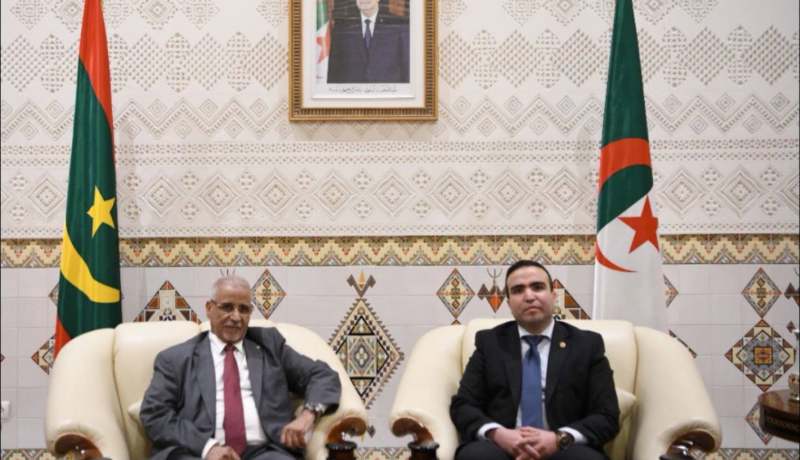 رئيس الجمعية الوطنية الموريتانية يحل بالجزائر