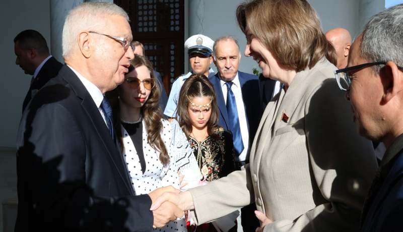 ناصري يستقبل رئيسة مجلس جمهورية بيلاروسيا