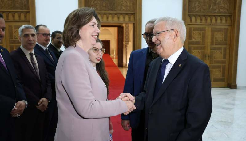 رئيسة مجلس الجمعية الوطنية لجمهورية بيلاروس تغادر الجزائر