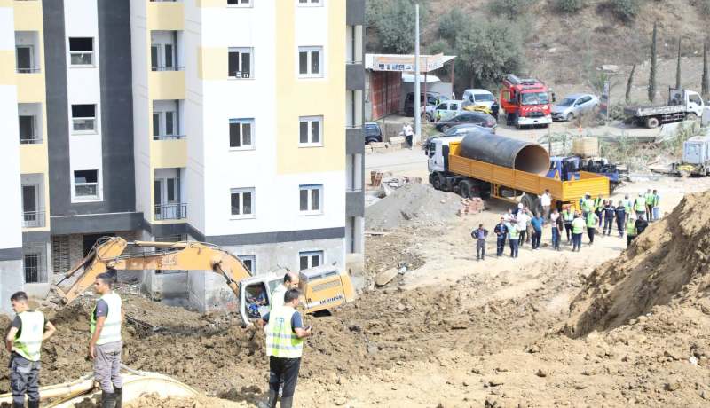 سيال: استمرار إصلاح قناة رئيسية لنقل المياه الشروب ببودواو