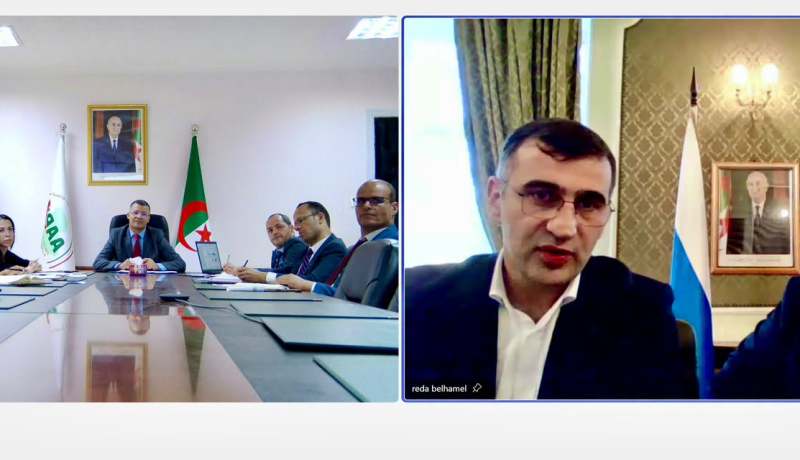 الجزائر وروسيا تبحثان تعزيز الاستثمارات والشراكات الاقتصادية